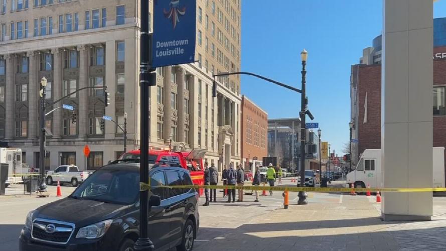 gas leak downtown louisville