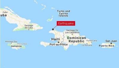 Magnitude 5.9 earthquake hits northern Haiti