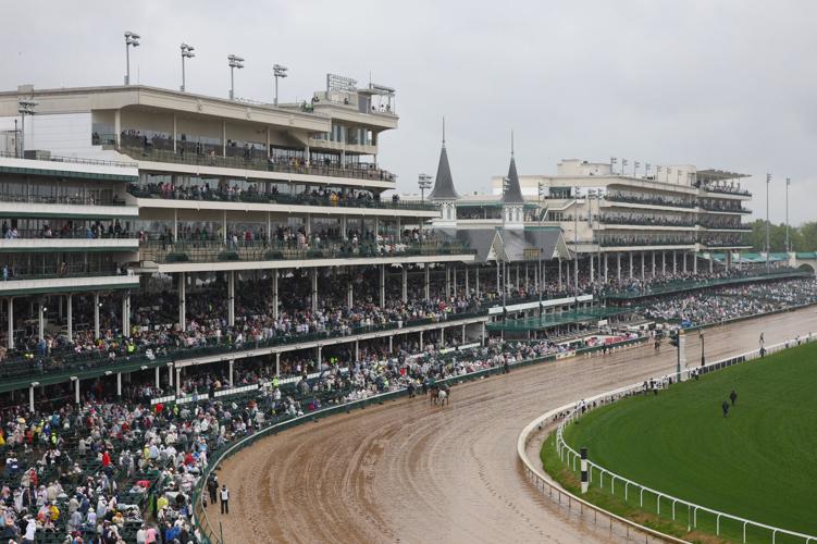 Churchill Downs May 3 from First Turn.JPG