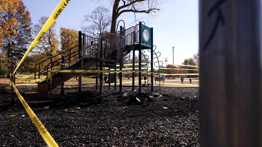 Blue Lick Elementary Playground Fire
