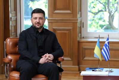 Ukraine's President Volodymyr Zelenskyy 11-16-2025