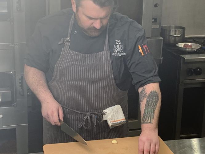 Stephen Dunn, executive chef of Gordon Ramsay Steak Caesars Southern Indiana