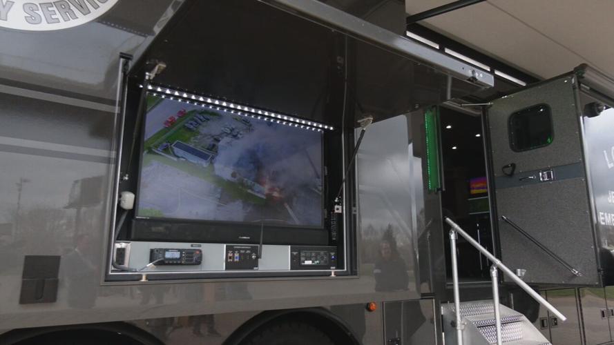 Louisville Metro Emergency Services mobile operations center