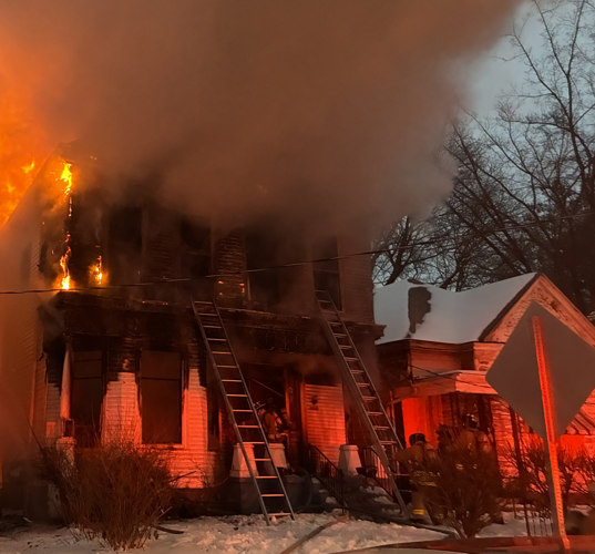 West Chestnut Street fire