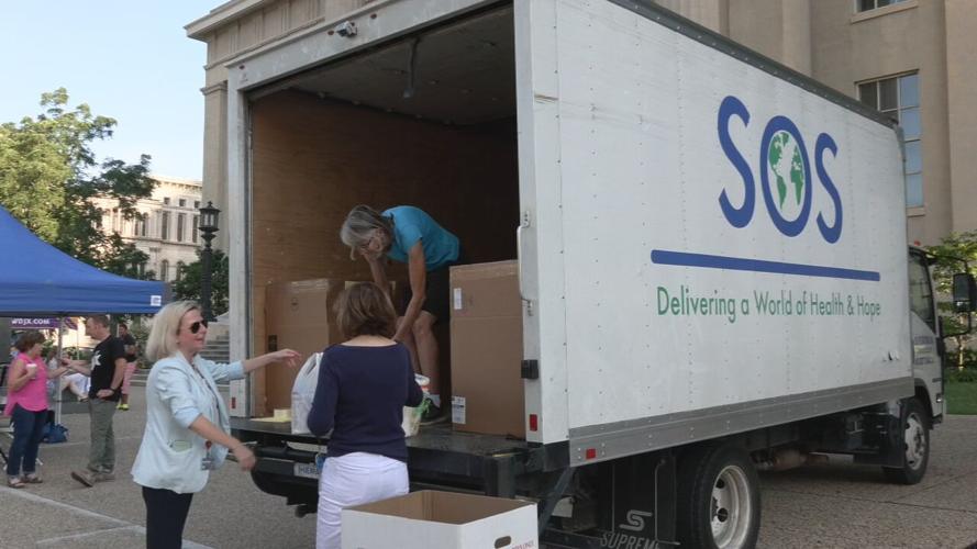 SOS International collects personal hygiene supplies for eastern Kentucky flood victims