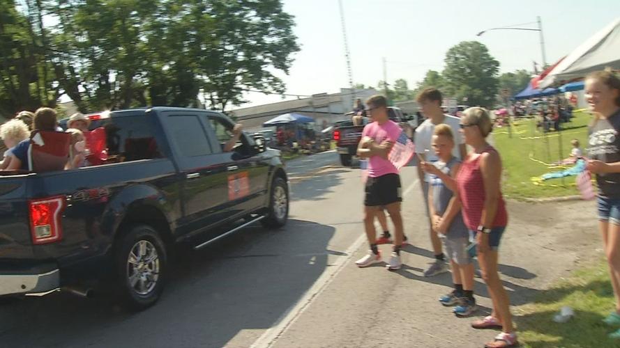 Fourth of July celebration in Pekin, Indiana