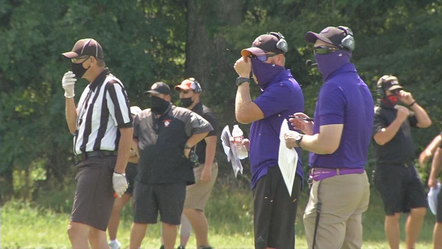 Scottsburg football vs. Lawrenceburg scrimmage 8-15-20