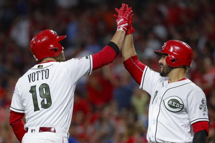 Joey Votto and Eugenio Suarez