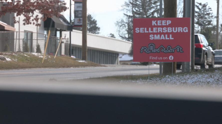 Sellersburg sign