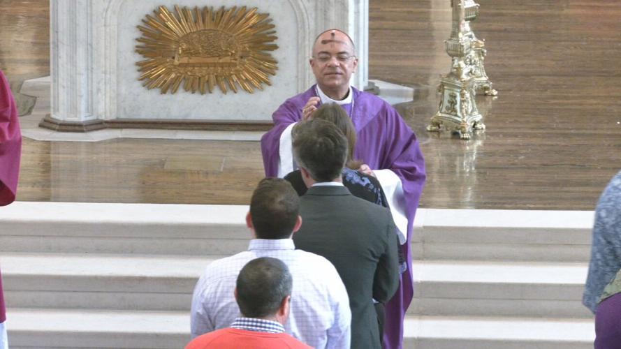 Ash Wednesday celebrated at the Cathedral of the Assumption on Feb. 22, 2023