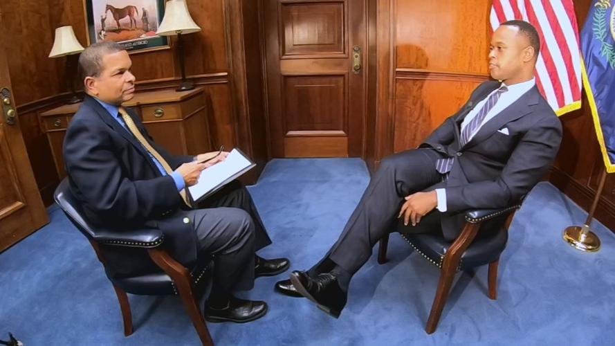 WDRB's Lawrence Smith interviews Attorney General Daniel Cameron