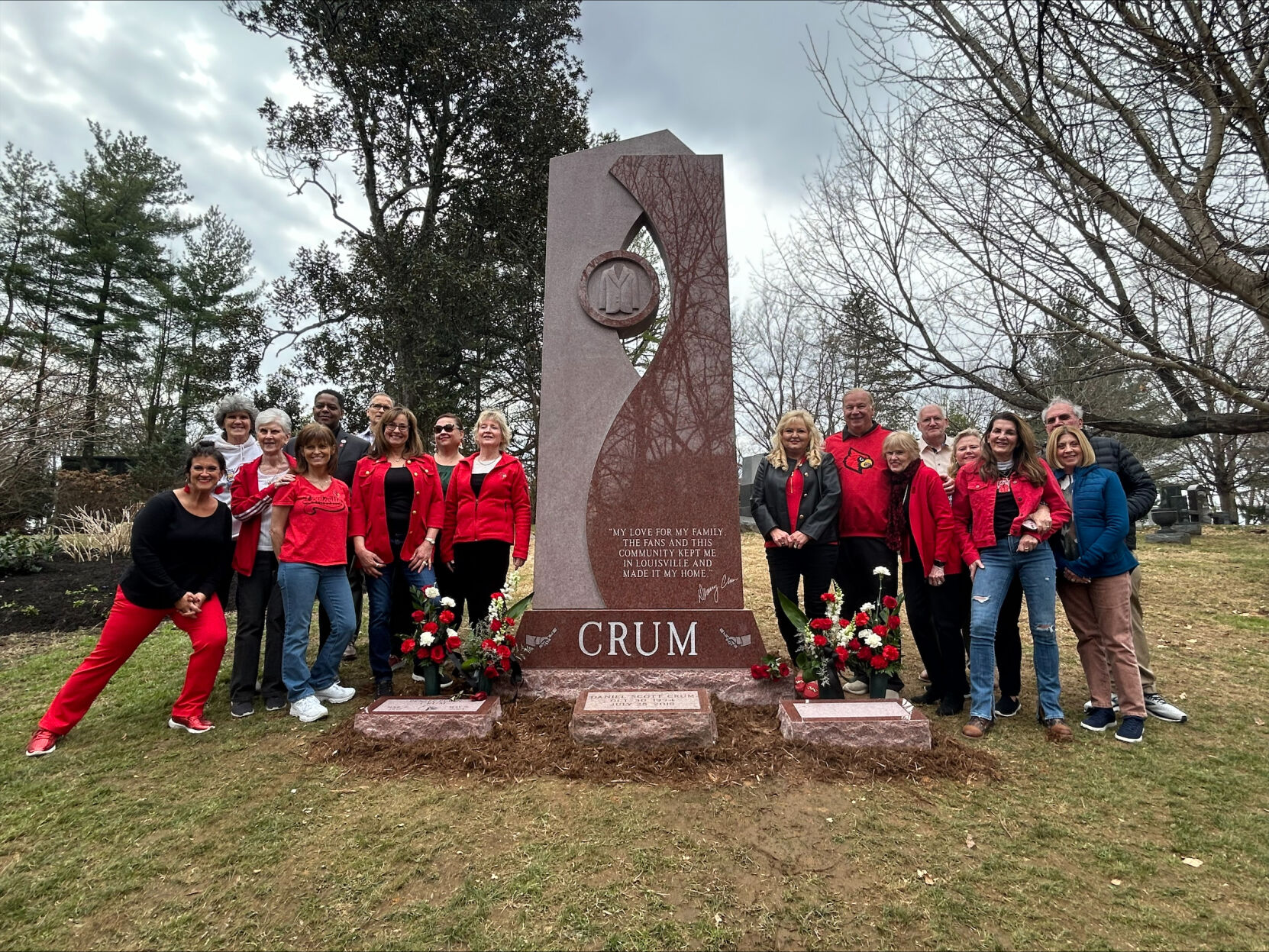 Once lost at sea, Louisville hoops legend Denny Crum's monument