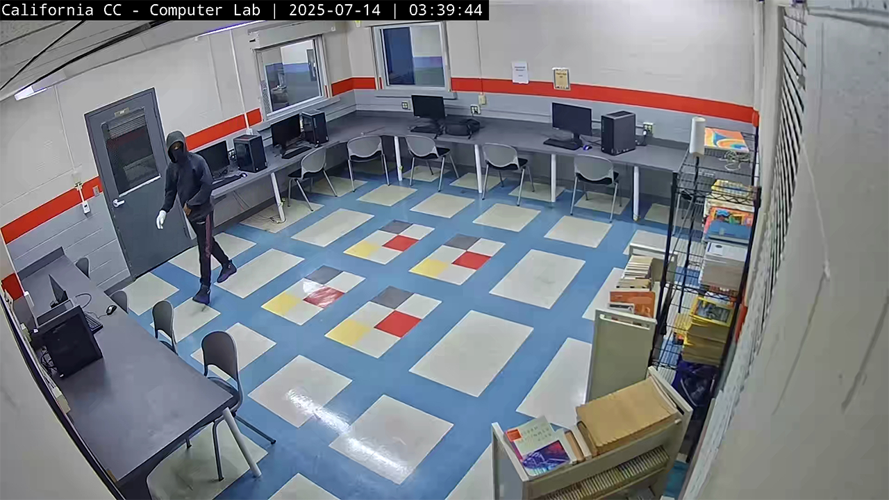 California Community Center Burglar