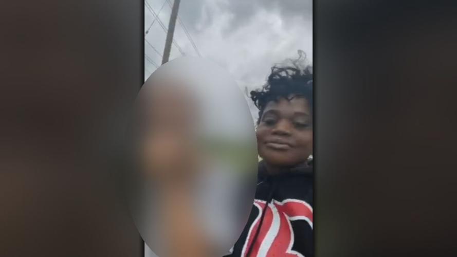 screen shot of facebook live video