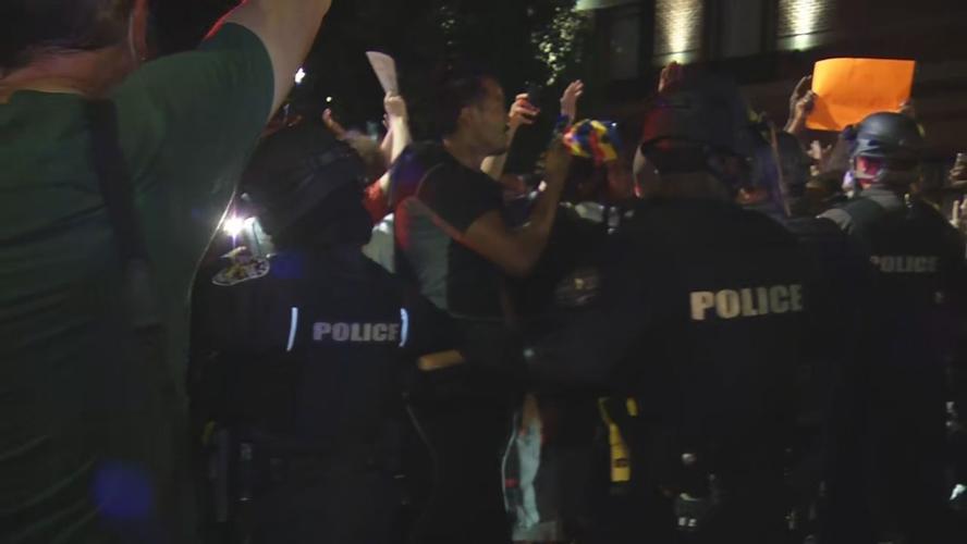 Protesters gather in downtown Louisville demanding justice for Breonna Taylor