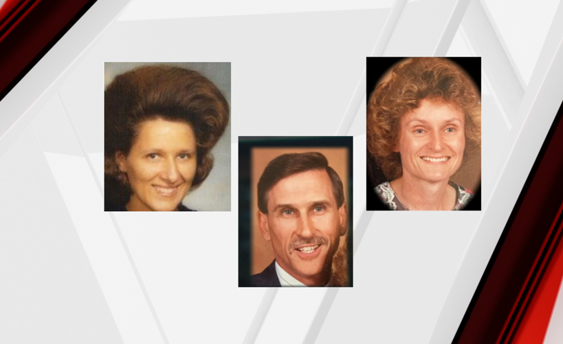 John Bridges, Joyce "Mable" Bridges and Astrid Bridges