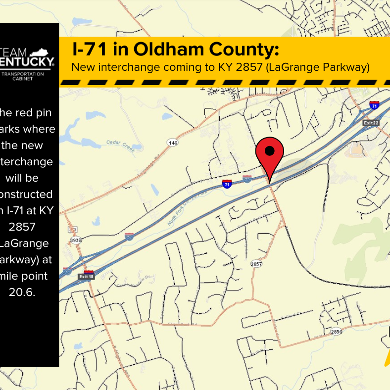 Construction on new I-71 interchange in Oldham County expected next week |  News from WDRB | wdrb.com