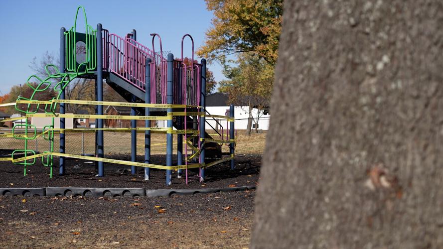 Blue Lick Elementary Playground Fire
