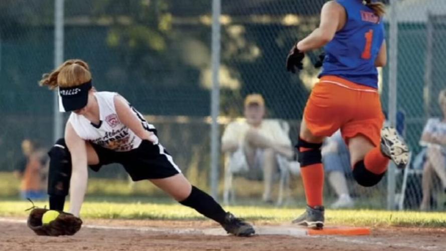 Katelyn Pavey, a softball player for Kentucky Christian University