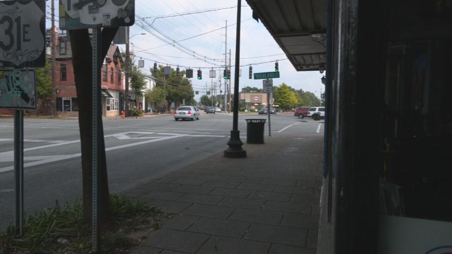 Intersection of Highland Avenue, Baxter Avenue and Bardstown Road