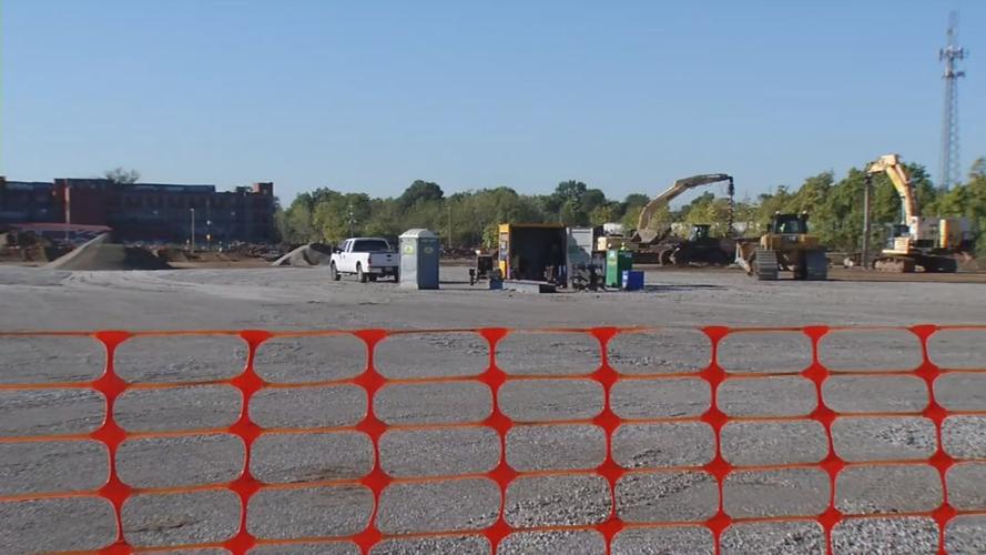 Site of the future Norton Sports Health Athletics & Learning Complex in west Louisville