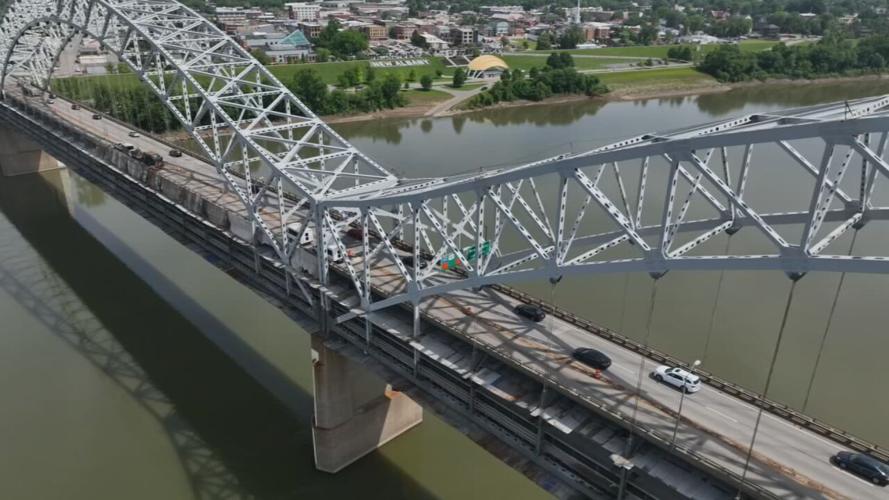 Sherman Minton Bridge-Indiana side-5/22/23
