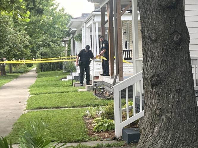 1800 block Culbertson Ave. in New Albany shooting scene - 7.22.24