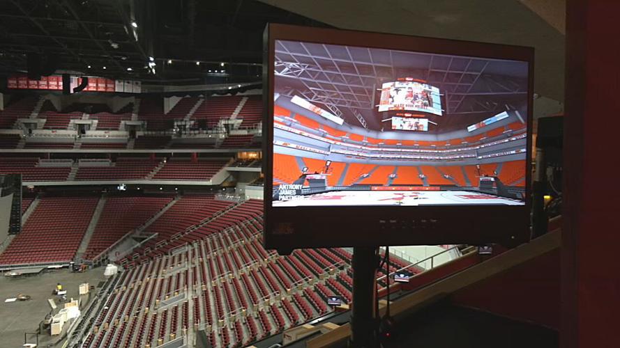 KFC! Yum Center renovation 9-28-21