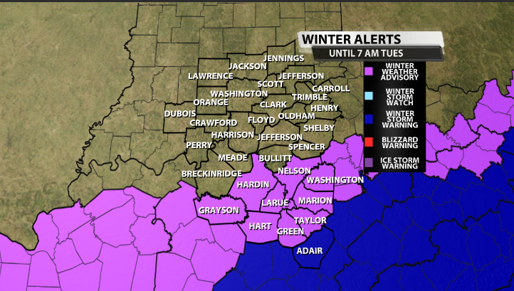 More Snow Showers For Some Today | Weather Blog | Wdrb.com