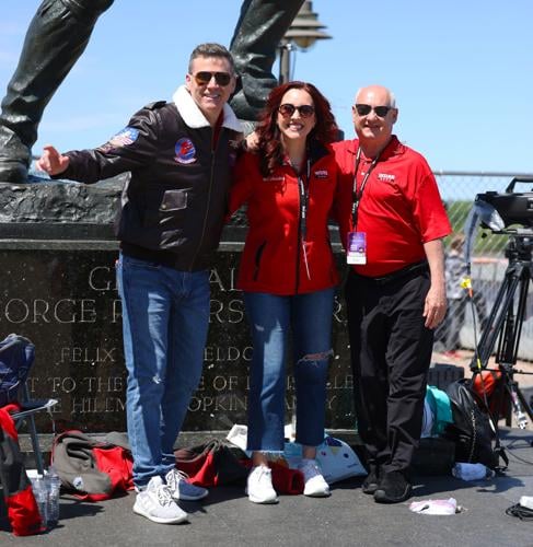 Jude Redfield, Monica Harkins and Mike Marshall