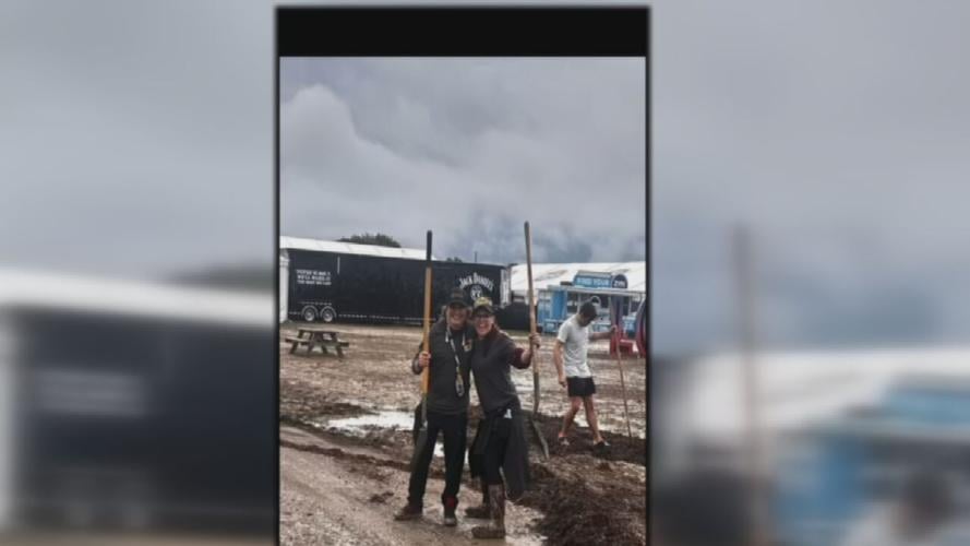 Crews clean up after Louder Than Life