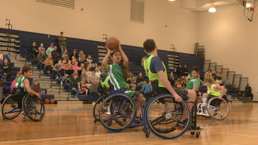 JCPS WHEELCHAIR BBALL GAME