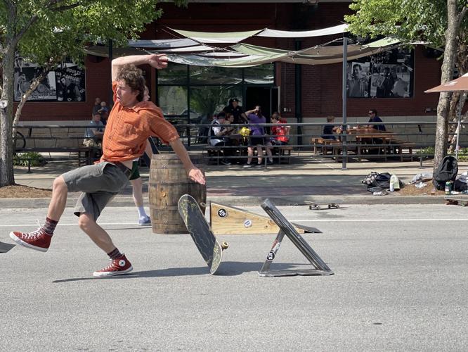 CycLOUvia in downtown Louisville on June 5, 2022.