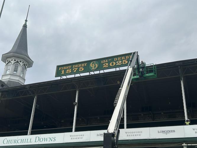 CHURCHILL DOWNS GRANDSTAND SIGN CHANGE DERBY 151 - MARCH 26 2025 (2).jpeg
