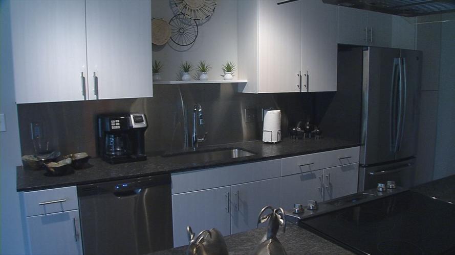 Waterside apt. kitchen