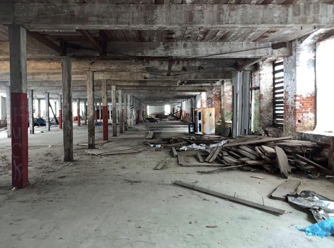 Madison, Indiana's Eagle Cotton Mill (interior)