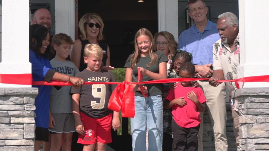 St. Jude Dream Home ribbon cutting