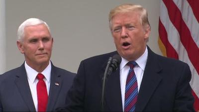 Trump says he could keep shutdown going for months or years