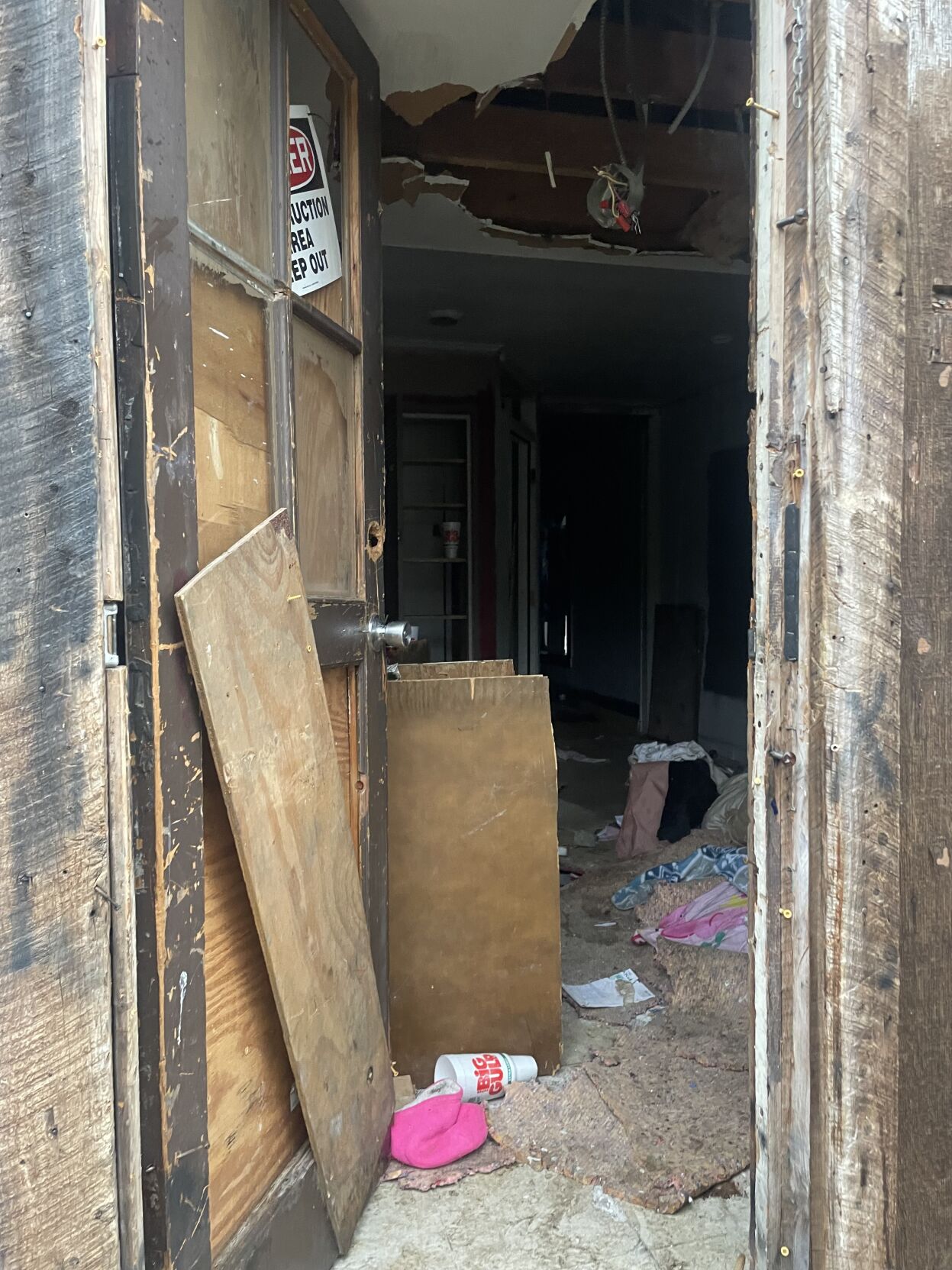 Vacant property on Southern Heights