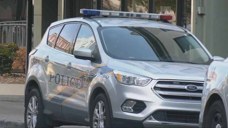 LMPD at shooting scene in the 500 block of S. 3rd Street