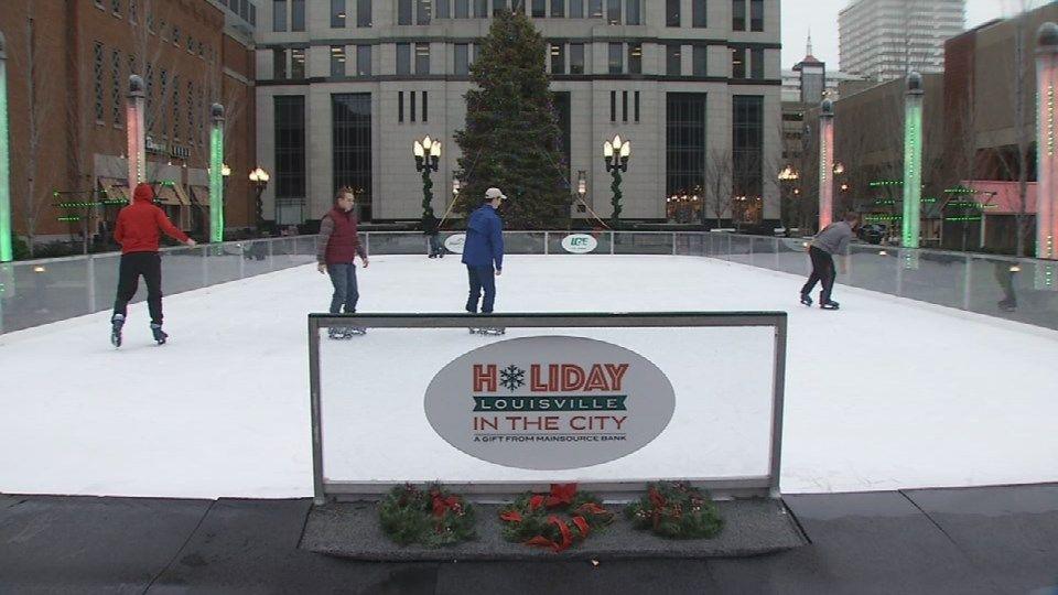 Heavy Rains Put A Damper On Outdoor Ice Rinks In Louisville