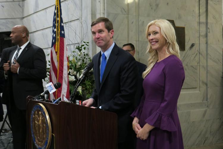 Andy and Britainy Beshear