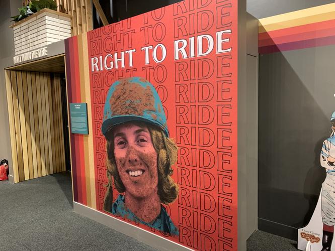 KENTUCKY DERBY MUSEUM -  RIGHT TO RIDE - FEMALE JOCKEY EXHIBIT - KK - 10-13-2020  (2).JPG