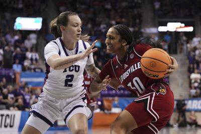 NCAA Louisville TCU Basketball