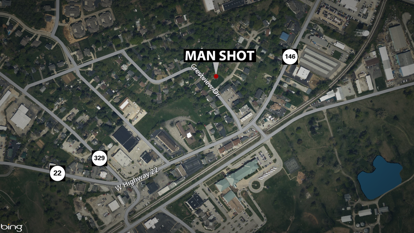 2 arrested after man shot in back at Crestwood apartment complex Sunday