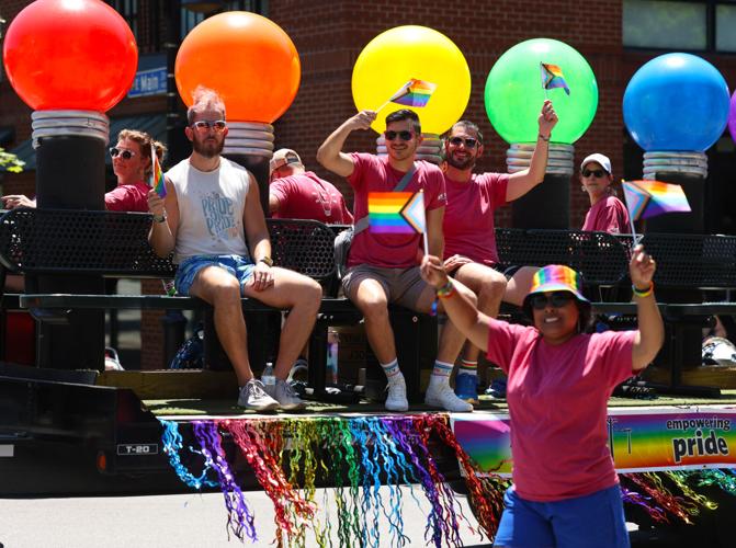 LGE float at Kentuckiana Pride Parade