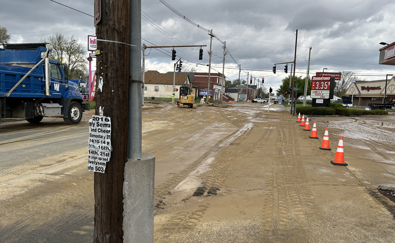 April 4 Water Main Break on Dixie Highway