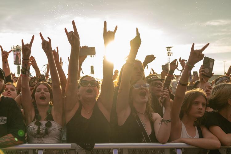 The sun sets on the 4th and final day of Louder Than Life Festival on September, 21, 2025 in Louisville, Kentucky (139 of 175).jpg