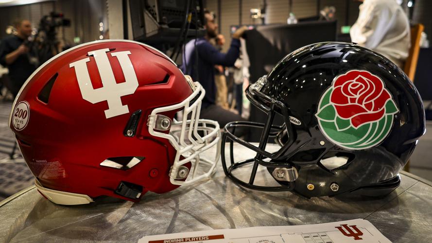 Indiana football helmet