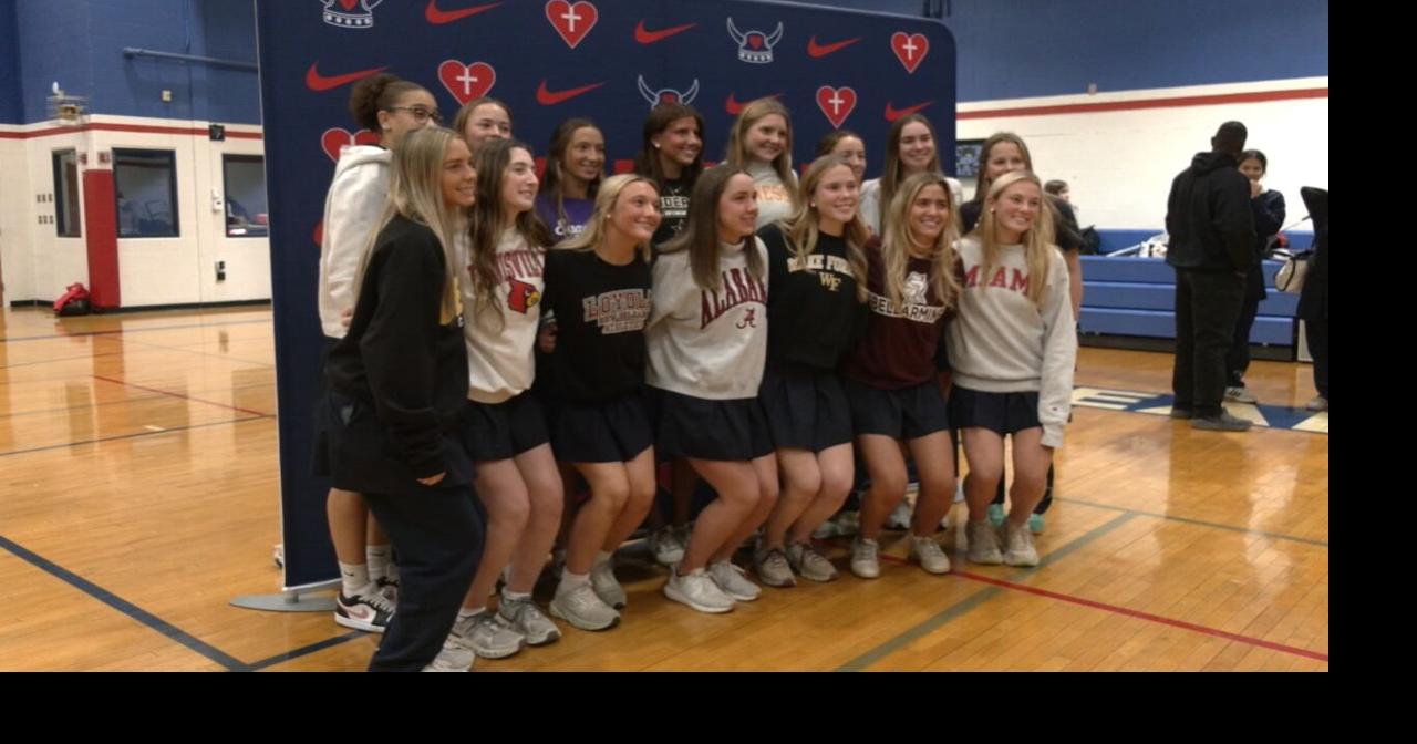 15 Sacred Heart Academy seniors sign to play college sports